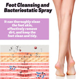 Spray nettoyant et bactériostatique pour les pieds